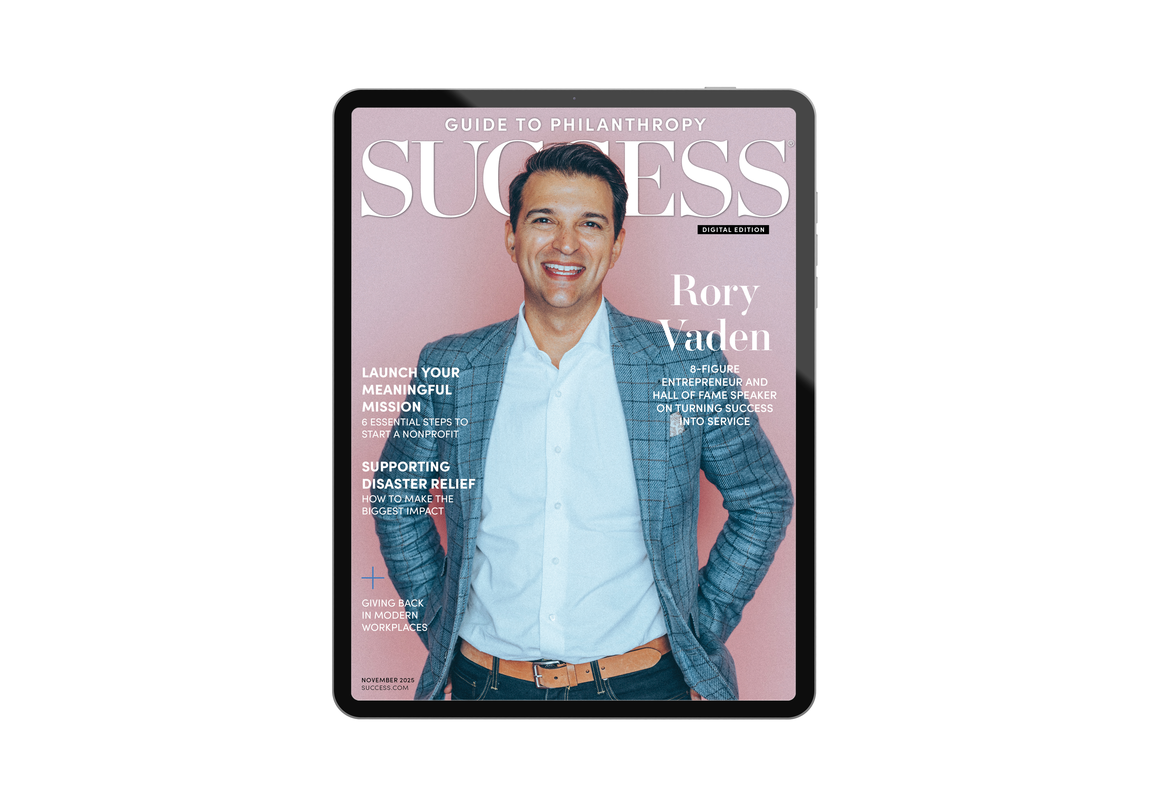 SUCCESS+ digital — Rory Vaden cover