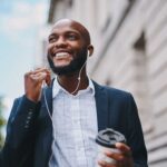 man displaying traits of a good employee