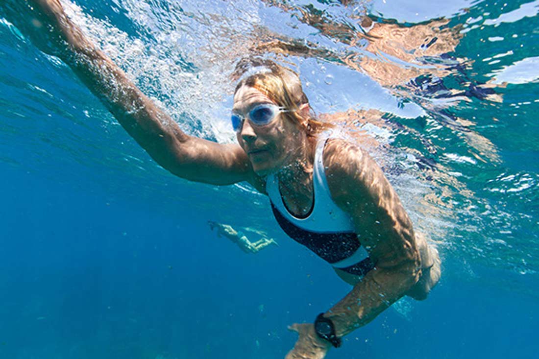 long-distance swimmer Diana Nyad is her best self