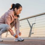 woman making a change by starting to exercise