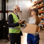 Manager talking to employee to prevent toxic work environment