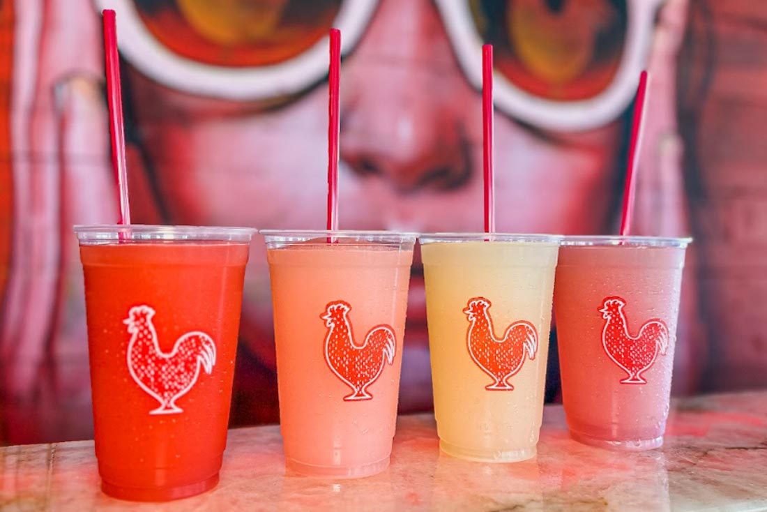 Houston TX Hot Chicken drinks