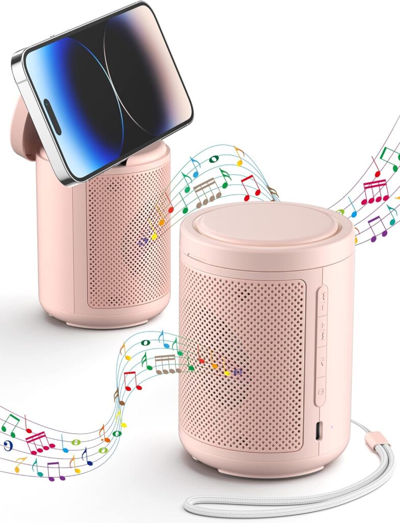 pink wireless bluetooth speaker 