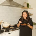 jing gao of fly by jing in her kitchen