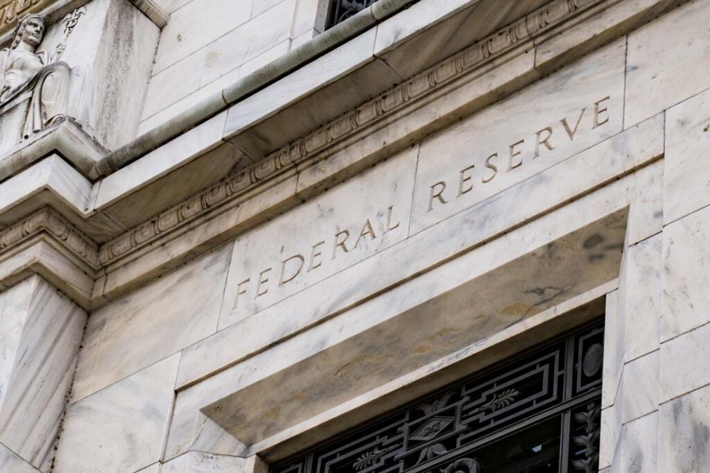 federal reserve building facade