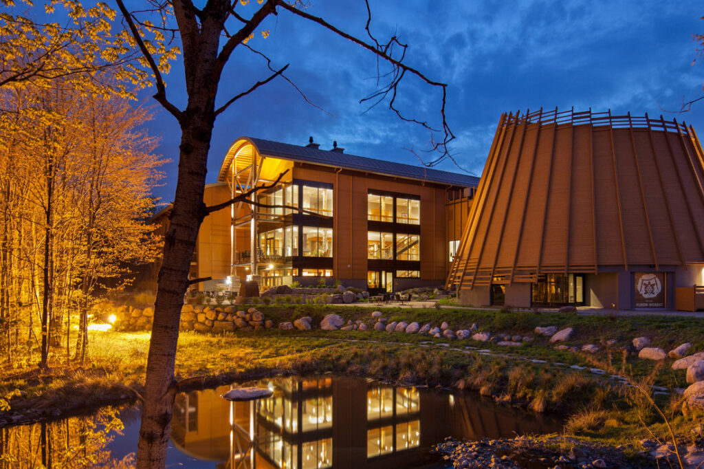 Hôtel-Musée Premières Nations in Wendake, Quebec, Canada