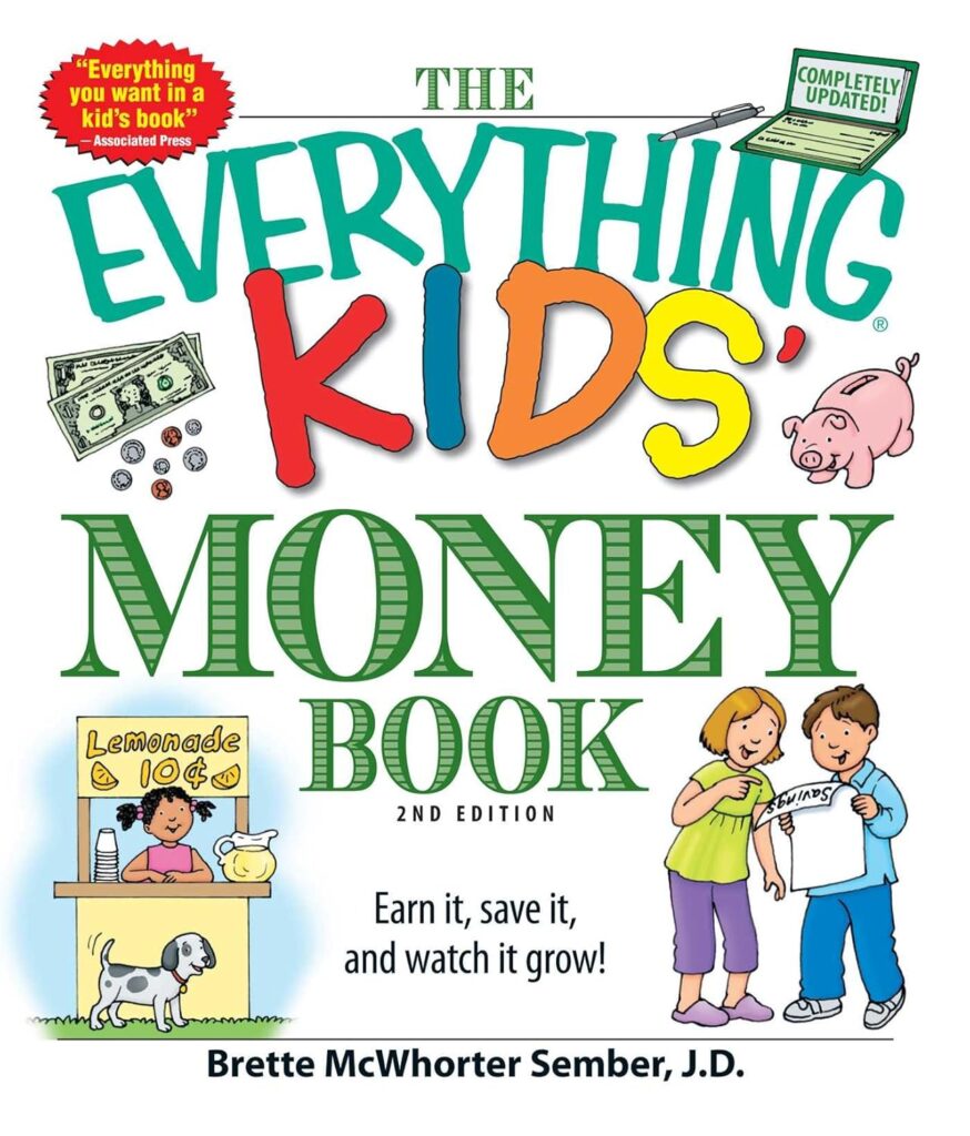 An image of the book, "The Everything Kids' Money Book" by Brette Sember.