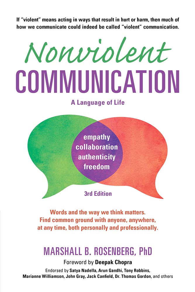 Nonviolent Communication book cover