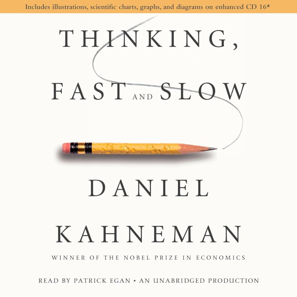 Thinking, Fast and Slow book cover