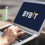 A laptop displays the logo of Bybit, the company that recently had $1.5 billion stolen in a crypto hack