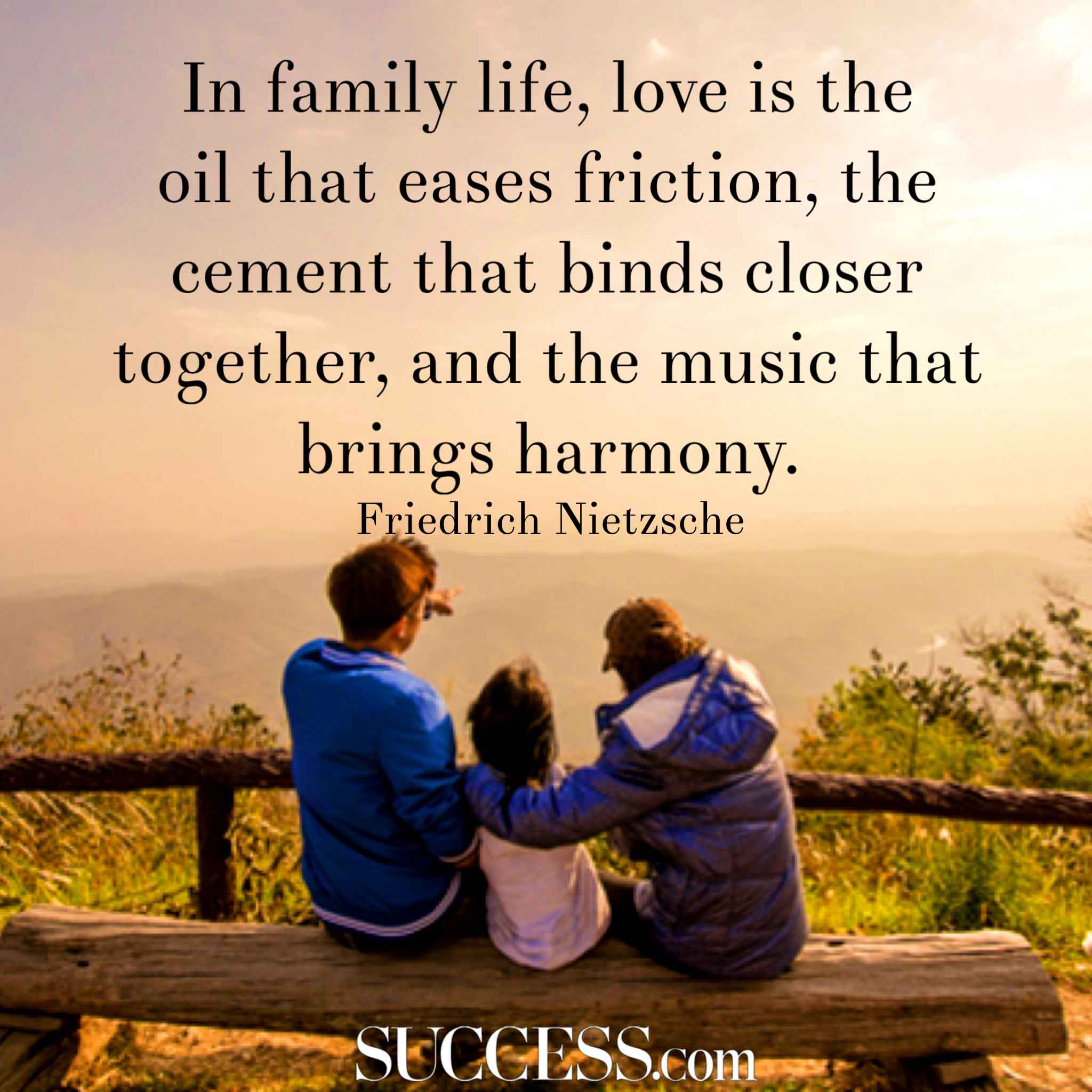 Family Love Quotes - Homecare24